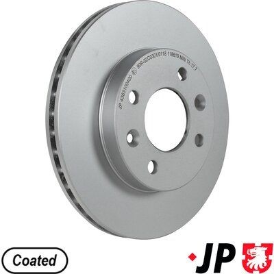 JP GROUP Brake disc Article number: 4363100400 cheaply
