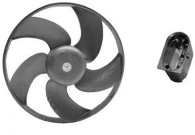 VAN WEZEL Fan, radiator Article number: 4028745 cheaply