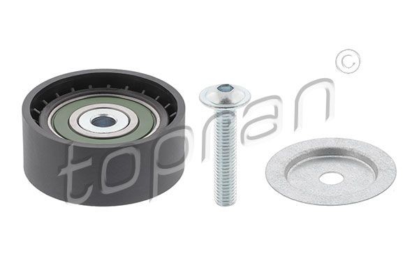 TOPRAN Deflection / Guide Pulley, v-ribbed belt Article number: 502 580 cheaply