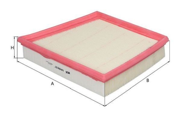 WIX FILTERS Air filter Article number: WA9837 cheaply