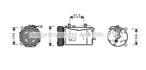 PRASCO Engine oil cooler Article number: VN3394 cheaply