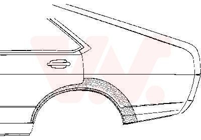 VAN WEZEL Sidewall Article number: 5807148 cheaply