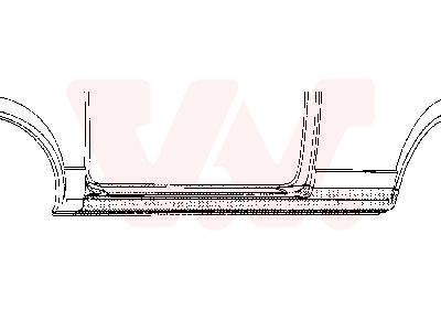 VAN WEZEL Rocker panel Article number: 5810.02 cheaply