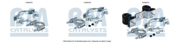 BM CATALYSTS Mounting Kit, exhaust pipe Article number: FK50527 cheaply
