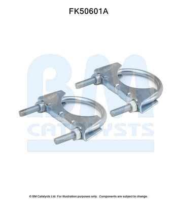 BM CATALYSTS Mounting Kit, exhaust pipe Article number: FK50601 cheaply