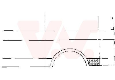 VAN WEZEL Sidewall Article number: 5858144 cheaply