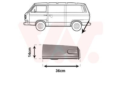 VAN WEZEL Sidewall Article number: 5870133 cheaply