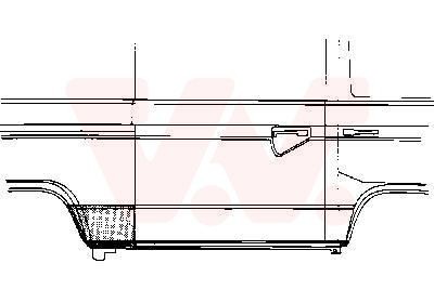 VAN WEZEL Sidewall Article number: 5870141 cheaply