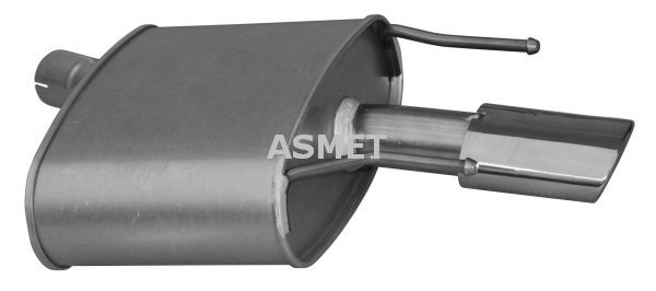 ASMET Rear silencer Article number: 05.214 cheaply