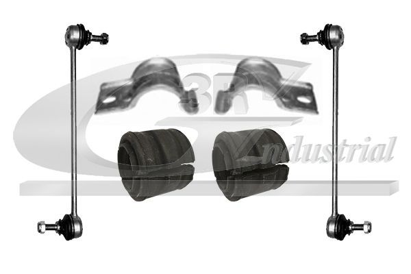 3RG 61233 Remondikomplekt, stabilisaatori otsavarras PARTNER 1.1 60 HP Bensiin 2015