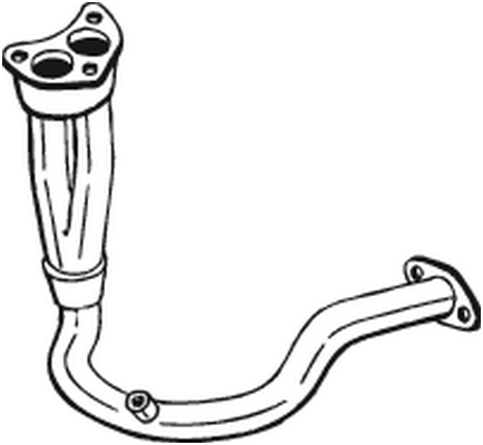 BOSAL Catalytic converter Article number: 099-291 cheaply