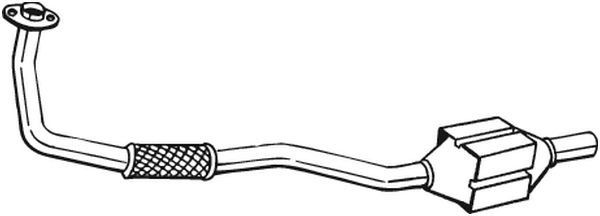 BOSAL Catalytic converter Article number: 099-645 cheaply
