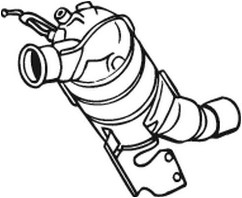 BOSAL Catalytic converter Article number: 099-772 cheaply