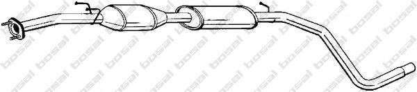 BOSAL Catalytic converter Article number: 099-773 cheaply