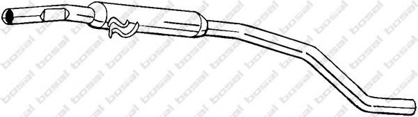 BOSAL Mellempotte Varenummer: 278-285 billige