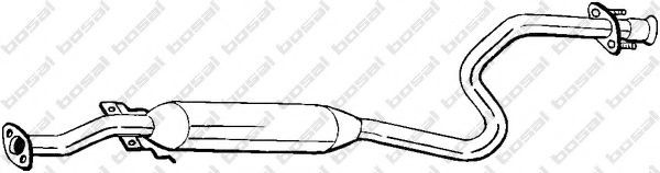 BOSAL Middle silencer Article number: 283-823 cheaply