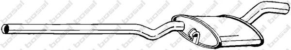 BOSAL Middle silencer Article number: 285-465 cheaply