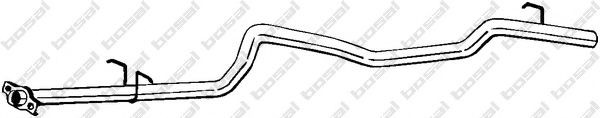 BOSAL Exhaust Pipe Article number: 483-671 cheaply