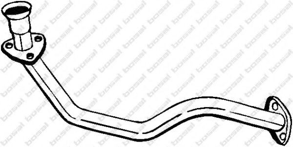 BOSAL Exhaust Pipe Article number: 770-589 cheaply
