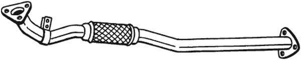 BOSAL Exhaust Pipe Article number: 810-001 cheaply