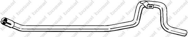 BOSAL Exhaust Pipe Article number: 883-055 cheaply