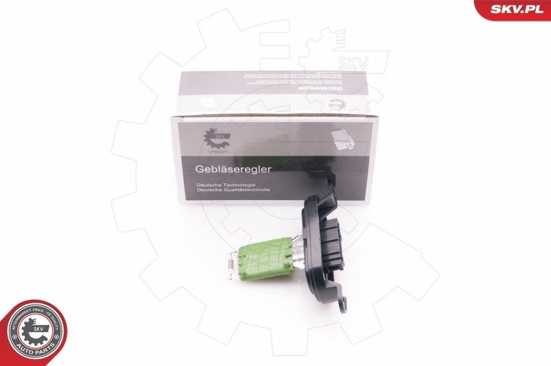 ESEN SKV Blower motor resistor Article number: 94SKV027 cheaply