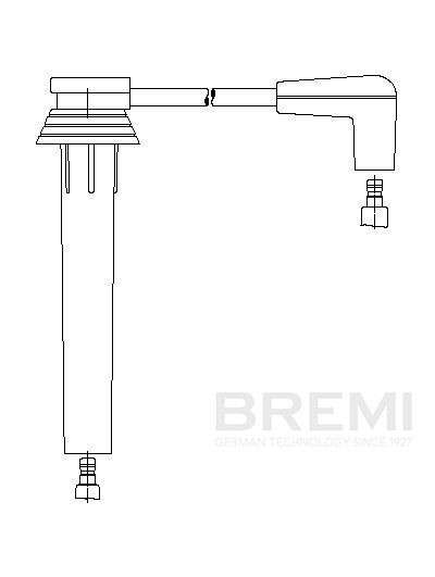 BREMI Ignition lead Article number: 6A80/18 cheaply