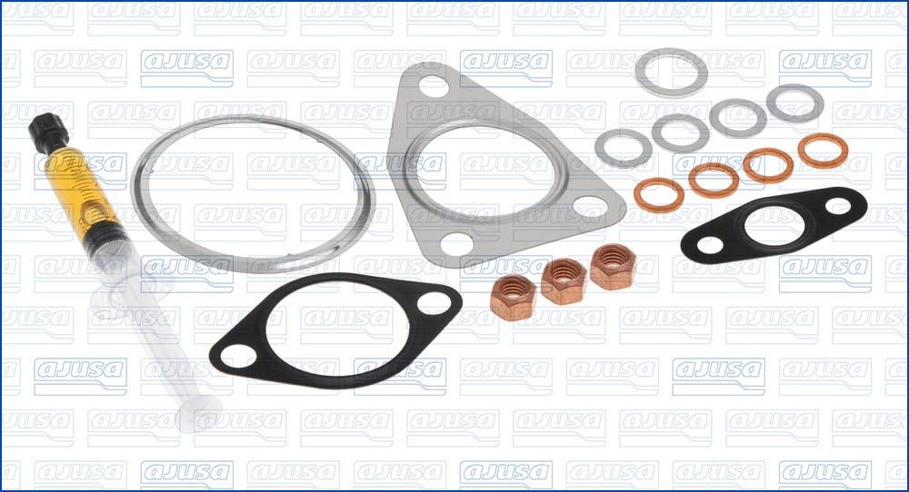 AJUSA JTC12056 Mounting Kit, charger DOBLO 1.6 D Multijet (263AXD1B, 263AXX1B) 105 PS Diesel