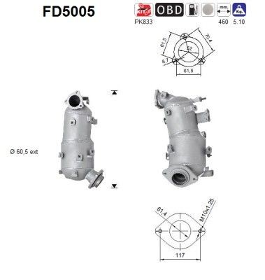 AS Tahmafilter Artikli number: FD5005 soodsalt