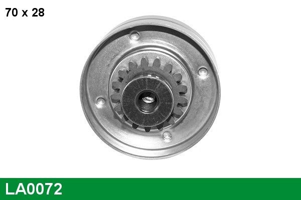 LUCAS Deflection / Guide Pulley, v-ribbed belt Article number: LA0072 cheaply