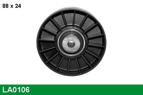 LUCAS Deflection / Guide Pulley, v-ribbed belt Article number: LA0106 cheaply