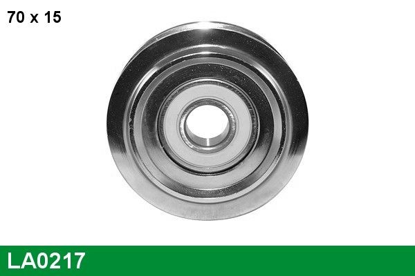 LUCAS Deflection / Guide Pulley, v-ribbed belt Article number: LA0217 cheaply