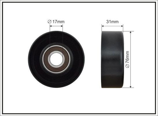 CAFFARO Tensioner pulley Article number: 500508 cheaply