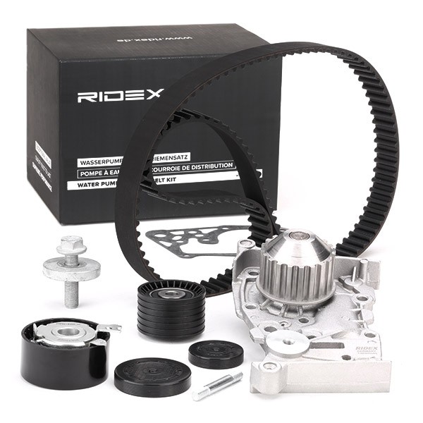 RIDEX Water pump and timing belt kit Article number: 3096W0014 cheaply