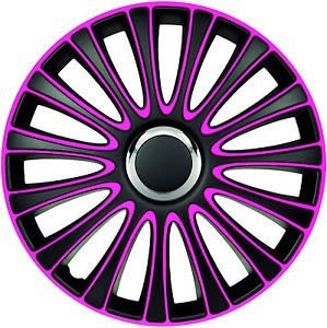 ARGO Hjulkapsler Varenummer: 15 LEMANS PRO PINK&BLACK billige