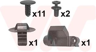 VAN WEZEL Mounting Kit, bonnet Article number: 4060797 cheaply
