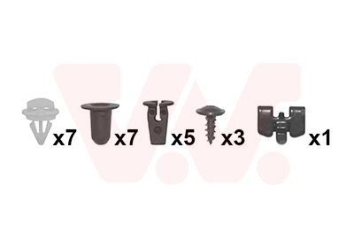 VAN WEZEL Mounting Kit, mud guard Article number: 5747796 cheaply