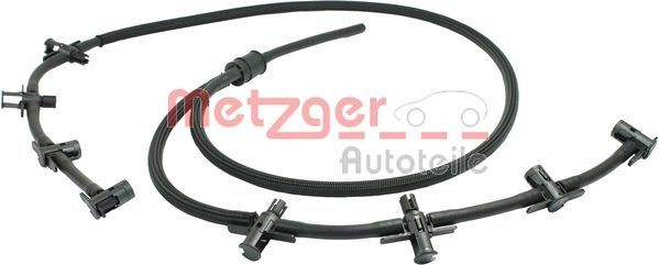 METZGER 0840082 Hose, fuel overflow Q7 4.2 TDI quattro 340 PS Diesel 2015