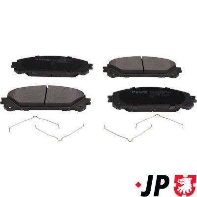JP GROUP Brake pad set Article number: 4863607510 cheaply