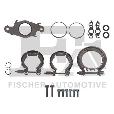 FA1 KT210270 Mounting Kit, charger C5 2.2 HDi (RE4HPE, RE4HP2, RE4HRE, RE4HR2) 163 PS Diesel 2008