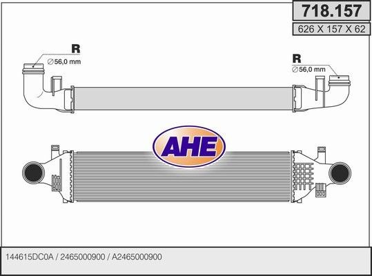 AHE Intercooler Article number: 718.157 cheaply