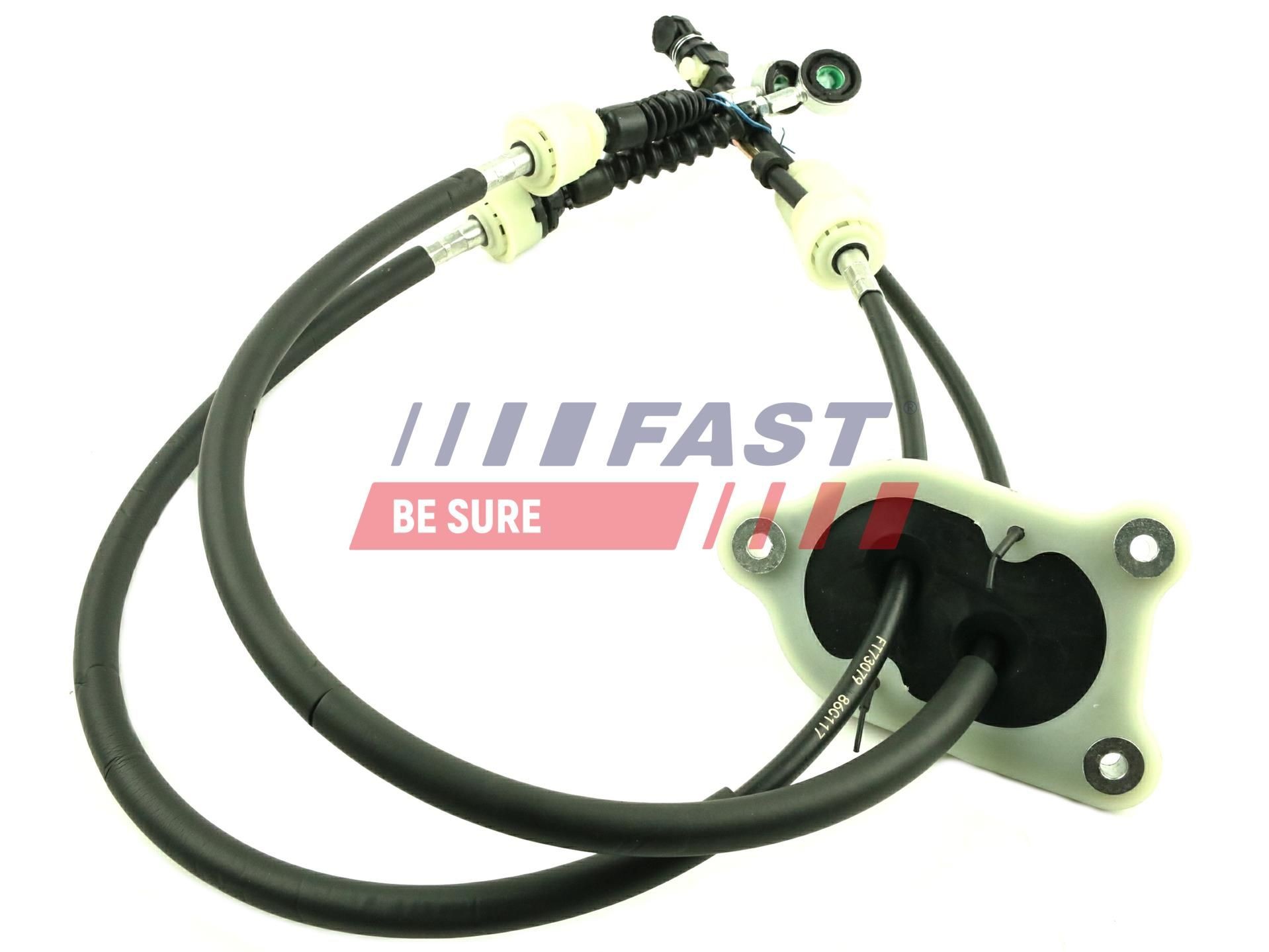 FAST FT73079 Tirette à câble, boîte de vitesse manuelle FIORINO 1.3 D Multijet 95 CH Diesel