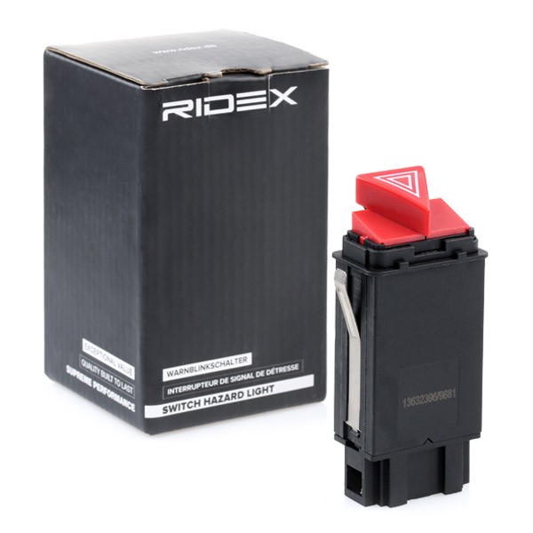 RIDEX 816S0002 Hazard Light Switch A6 2.7 T 230 PS Petrol 2005