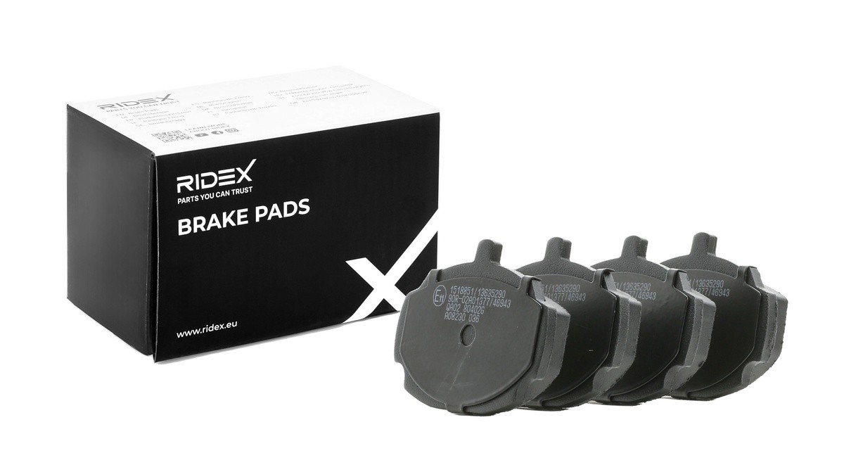 RIDEX Brake pad set Article number: 402B1106 cheaply