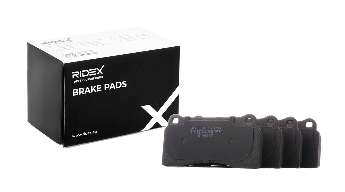 RIDEX Brake pad set Article number: 402B1108 cheaply
