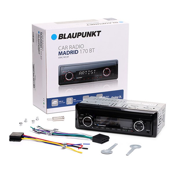 BLAUPUNKT Bilradio MADRID 170 BT Varenummer: 2 001 017 123 472 billige