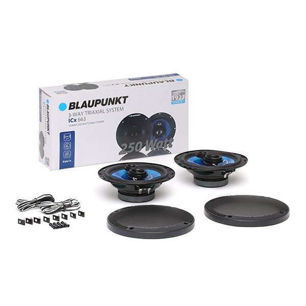 BLAUPUNKT Triaxial højttalere ICx 663 Varenummer: 1 061 556 155 001 billige