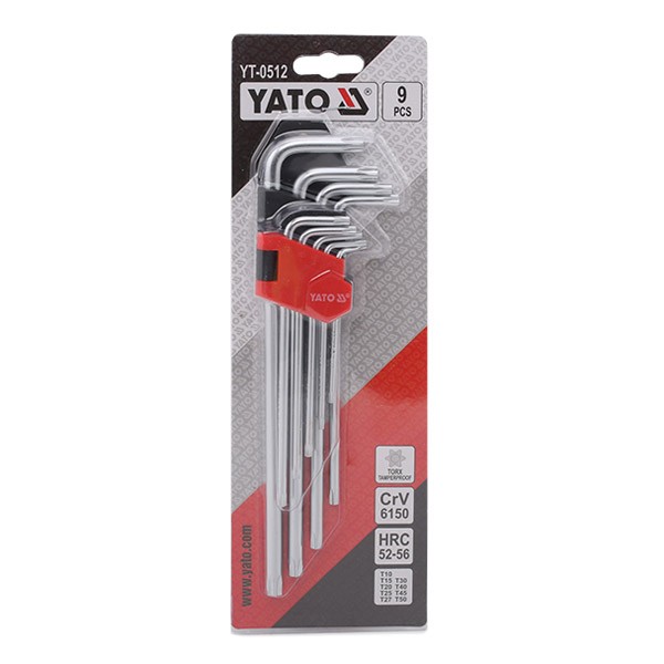 YATO Angled Screwdriver Set Article number: YT-0512 cheaply