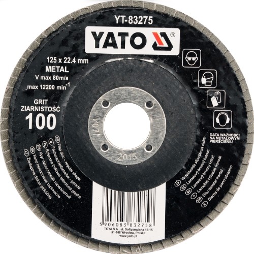 YATO Slibeskive, vinkelsliber Varenummer: YT-83271 billige