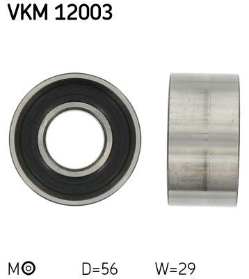 SKF Timing belt tensioner pulley Article number: VKM 12003 cheaply